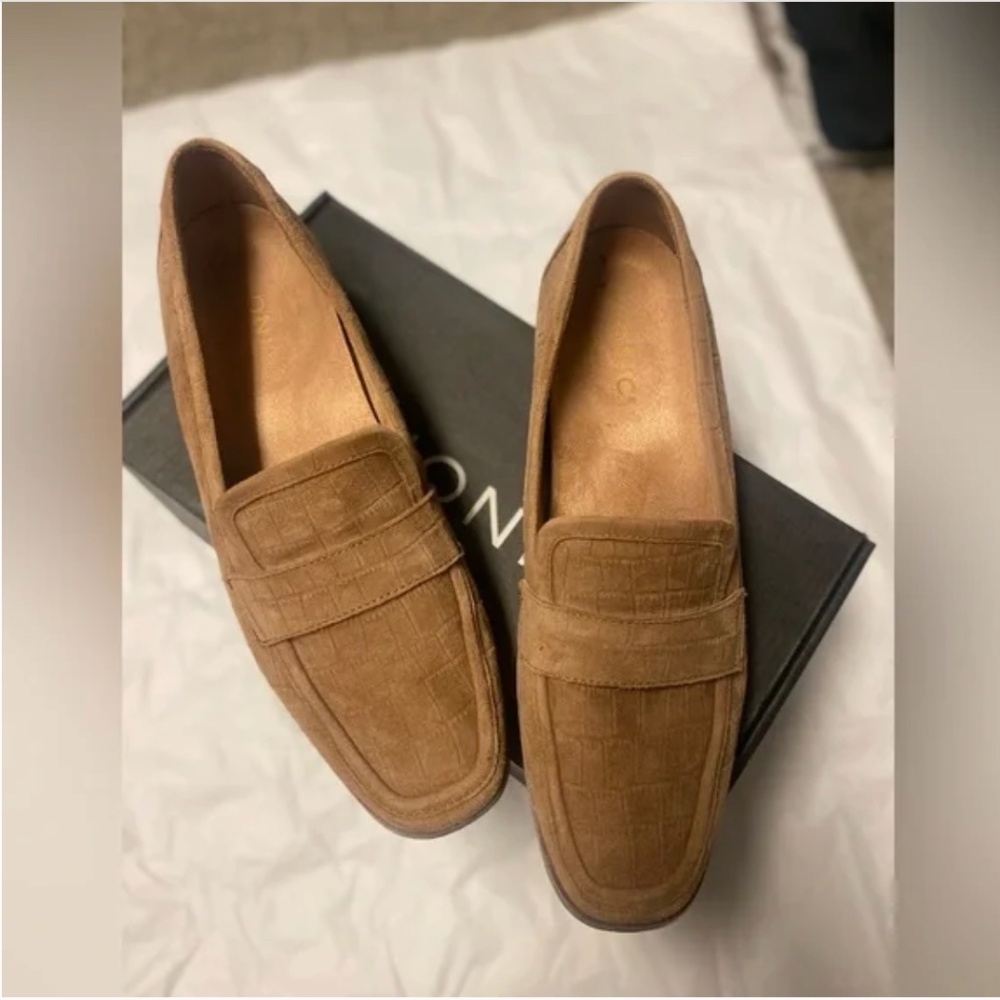 Vionic Sellah Embossed Loafer – Tan Croc